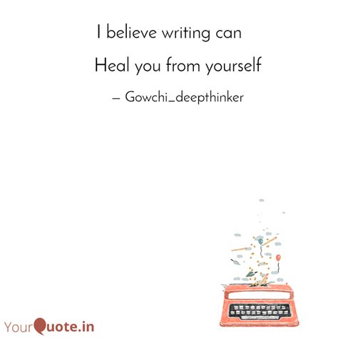 Heal you from yourself | Quotes & Writings by Gowchikka Krishnan | YourQuote