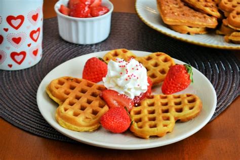 Strawberry Waffles Recipe - Food Fanatic