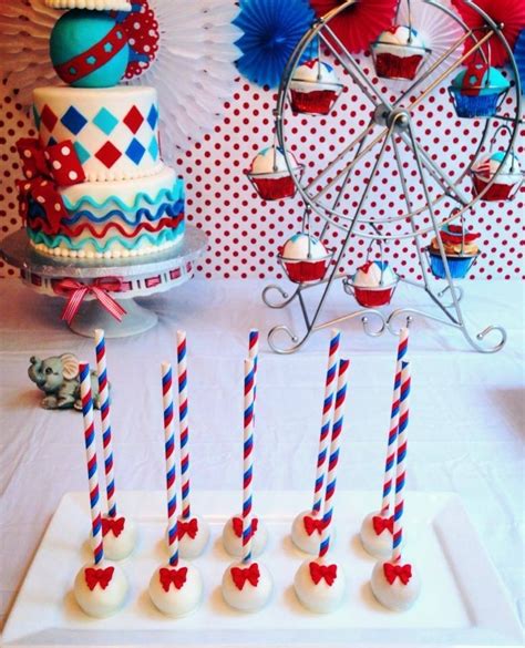 Circus Carnival Themed Cake - CakeCentral.com