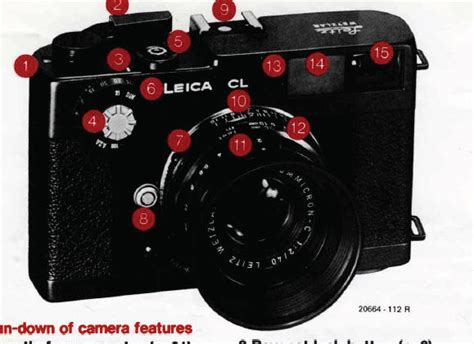 Leica Model CL instruction manual, ANLEITUNG LEICA CL, user manual ...