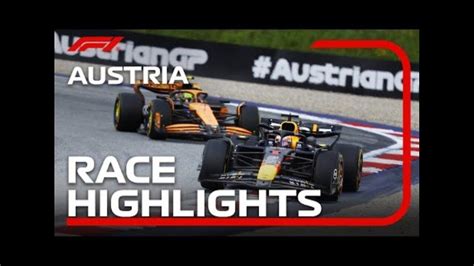 Race Highlights 2024 Austrian Grand Prix - One News Page VIDEO