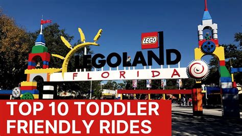 TOP 10 Toddler Friendly Rides At LEGOLAND® Florida [LEGO] - YouTube