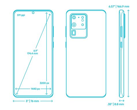 Samsung Dimensions & Drawings | Dimensions.com