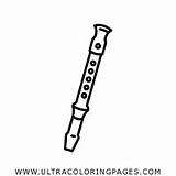 Flute Coloring Page  Ultra Coloring Pages sketch template