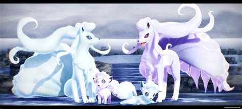 MMD: Alolan Ninetales Vulpix by kaahgomedl on DeviantArt