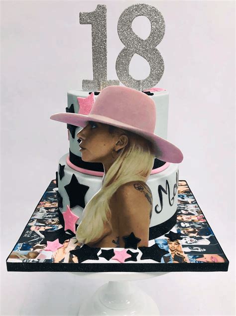 Lady Gaga Birthday Cake Ideas Images (Pictures)