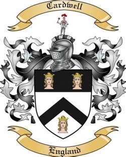 Cardwell Family Crest from England by The Tree Maker