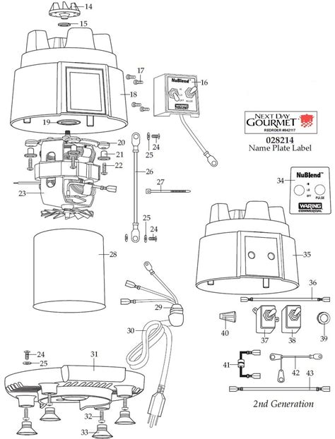 Waring Blender Parts Diagram - Wiring Diagram