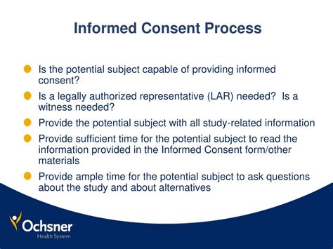 PPT - Informed Consent Process PowerPoint Presentation, free download - ID:2262401