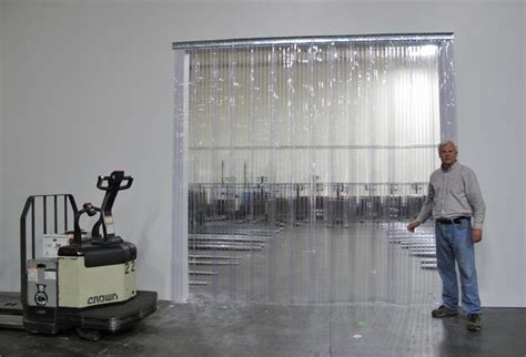 Plastic Strip Curtain For Produce Cooler- PVC Strip Doors In Los Angeles Area.