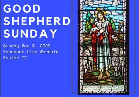 Good Shepherd Sunday – May 3 – All Saints' Anglican Church