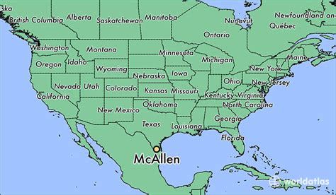 Mcallen Tx Map | Color 2018