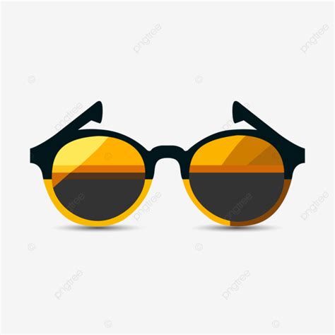 Cartoon Shiny Sunglasses Vector, Sunglasses, Shiny Sunglasses, Glasses ...