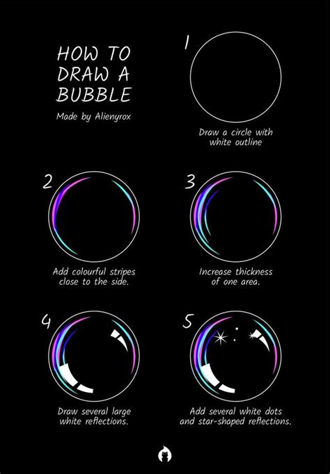 How to draw a bubble oc – Artofit