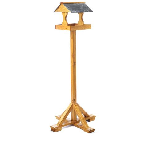 Wooden Bird Feeder Stands