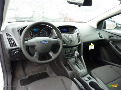 Charcoal Black Interior 2012 Ford Focus S Sedan Photo #47948790 ...