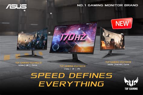 ASUS Announces Three New TUF Gaming Monitors - The Reimaru Files