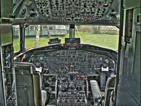 BAC 1-11 cockpit | Taken at Brooklands 21-3-11. HDR from thr… | Flickr