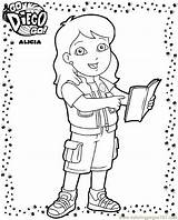 Coloring Page Diego 20 Cartoons > Go Printable  Home sketch template