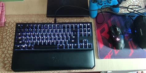 Razer blackwidow v2 tournament edition chroma yellow switch, Computers & Tech, Parts ...