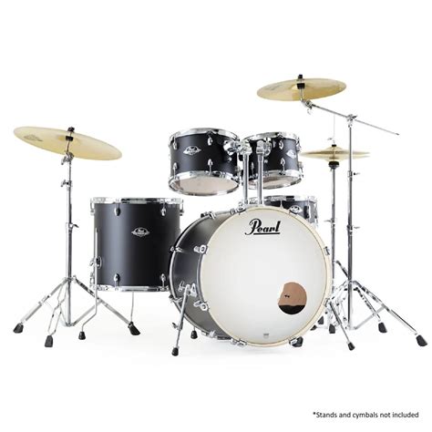 Pearl - Export (10, 12, 14, 16, 22 in.) Satin Shadow Black - EXX725SP/C #761 : Nantel Musique