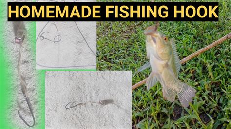 How to Make Fishing Rod - diy homemade fishing hook - YouTube