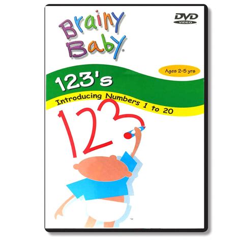 Brainy Baby 123s Numbers 1 to 20 DVD | Counting Learning – The Brainy Store