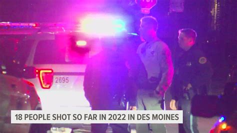 Des Moines police concerned about increase in people hit by gunfire ...