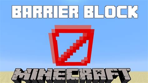 How To Make The Invisible Barrier Block In Minecraft | 14w29b Tutorial ...