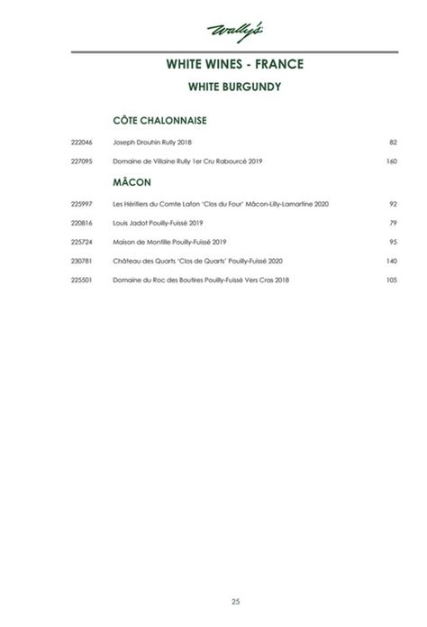 Wally's Wine and Spirits - Wally's Beverly Hills Wine List - Page 24