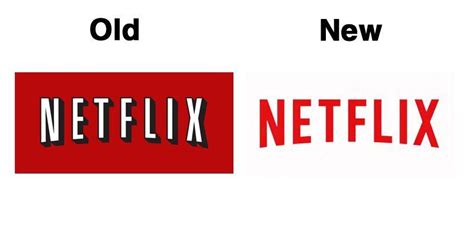 Old and New Netflix Logo - LogoDix