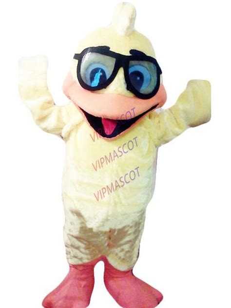 factory custom costumes lovely diving yellow duck mascot costume adult ...