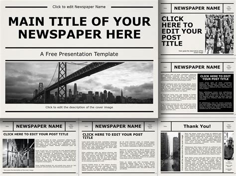 10+ Free Newspaper Template for Google Slides | Just Free Slide