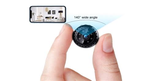 WiFi Spy Camera Wireless Remote Viewing Hidden Cam Mini 1080P HD Home ...