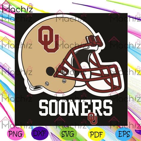 Logo Oklahoma Sooners Helmet Svg, Sport Svg, Helmet Svg, Oklahoma Sooners Svg, Sooners Svg ...