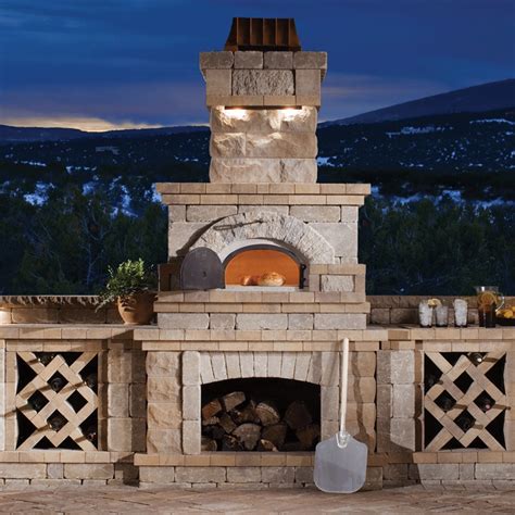 outdoor fireplace and pizza oven - Google Search | Outdoor stone ...