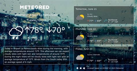 Airport La Palma Weather 14 days - Meteored