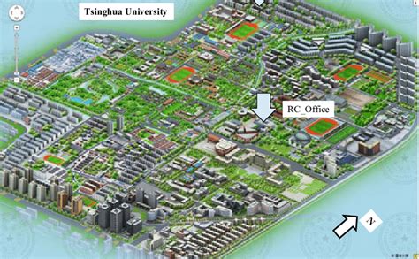 8 3D map of Tsinghua University campus | Download Scientific Diagram