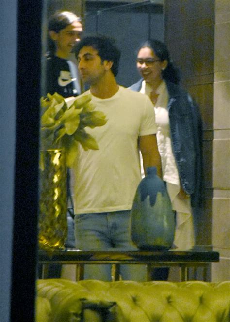 Photo Gallery: Ranbir Kapoor, Deepika Padukone snapped outside Luv Ranjan's residence | News ...