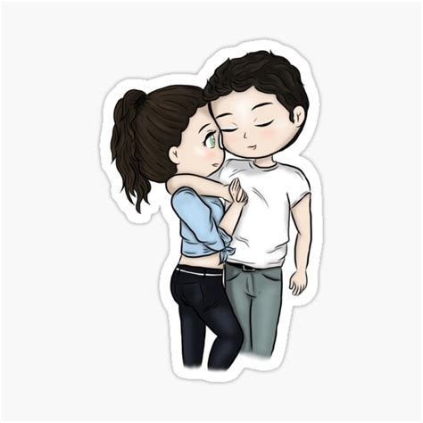 "Jack & Diane" Sticker for Sale by ItsYouEmma | Redbubble