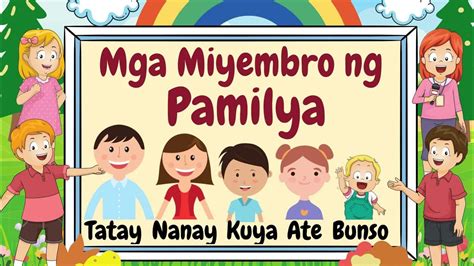 Week 11 || Mga Miyembro Ng Pamilya - YouTube