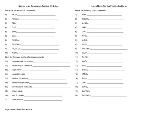 15 Best Images of Practice Naming Acids Worksheet - Naming Binary Covalent Compounds Worksheet ...