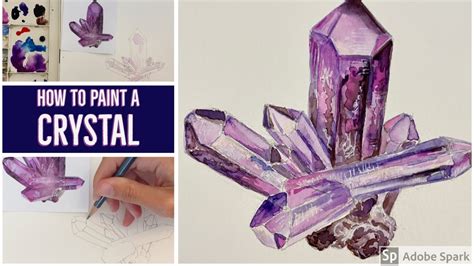 Realistic Crystal Drawing