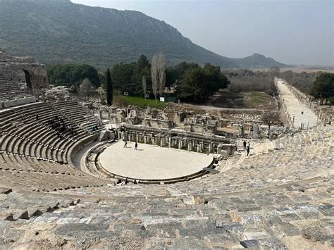 The Ancient Theater Ephesus Turkey - Destinations