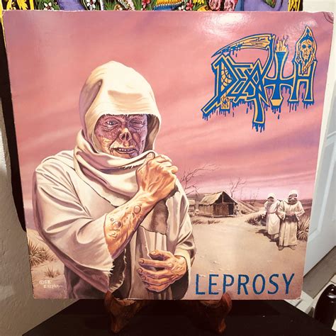 Death - Leprosy (1988) OG press on Combat. Quite possibly my favorite ...