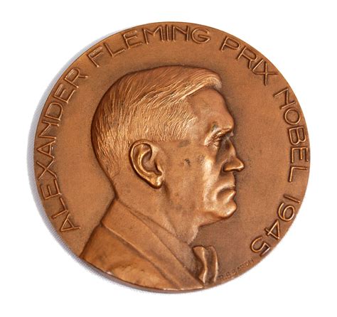 Medal Celebrating Alexander Fleming's Nobel Prize