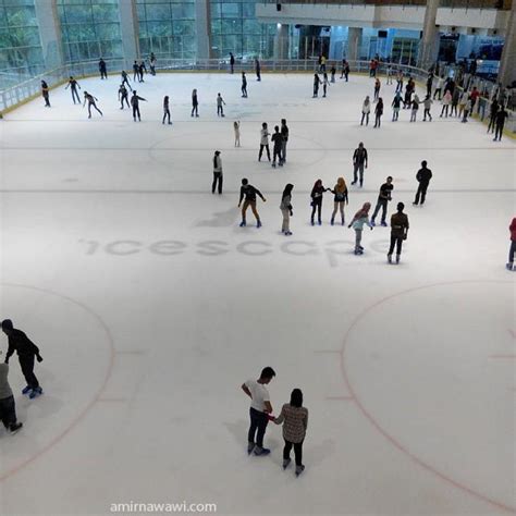 Ice Skating di IOI City Mall Putrajaya - AMIRNAWAWI