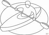 Kayak coloring Page  Free Printable Coloring Pages sketch template