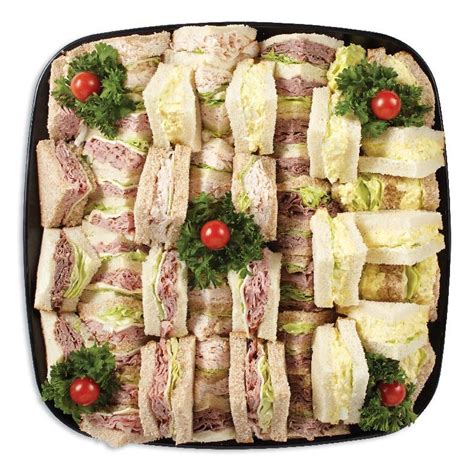 The Deluxe Sandwich Platter - Sandwich Platters - Individual Trays