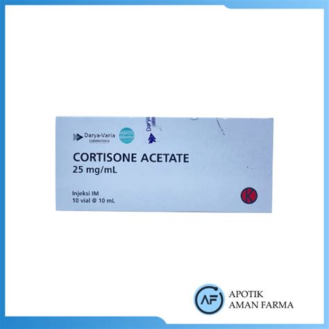 Cortison Acetate - Apotek Aman Farma